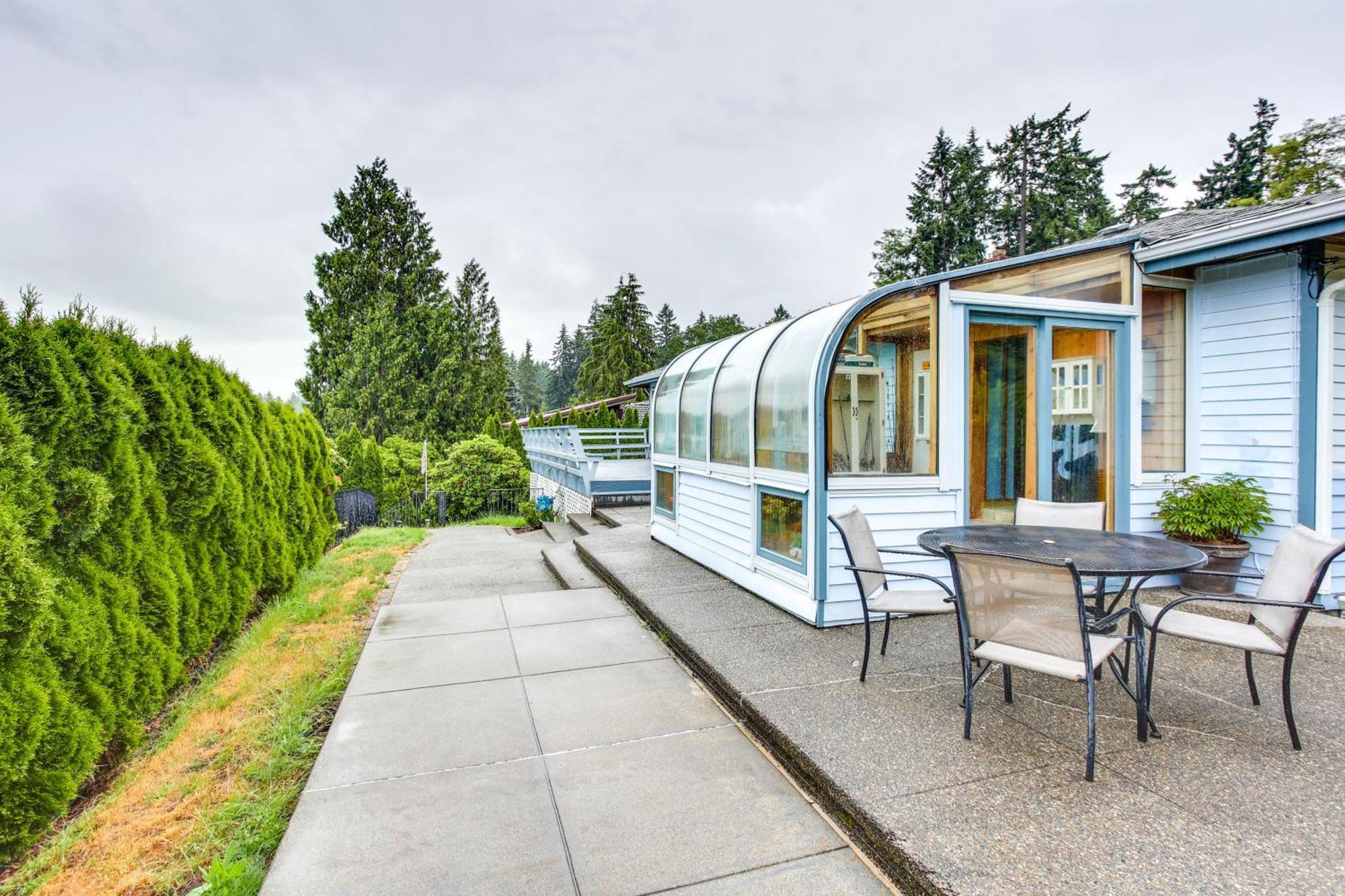 Tacoma Home On Steilacoom Lake With Dock! المظهر الخارجي الصورة